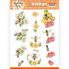 Jeanine's Art - Humming Bees 3D Pushouts Set Of 4