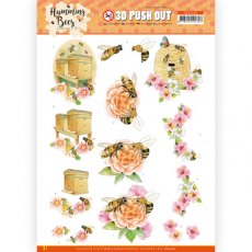 Jeanine's Art - Humming Bees 3D Pushouts Set Of 4