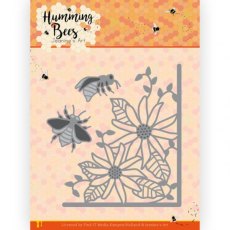 Jeanine's Art - Humming Bees - Flower Corner Die