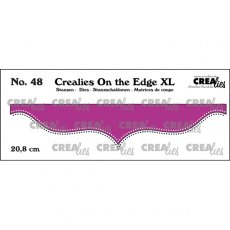 Crealies On the Edge XL Dies No. 48 With Double Dots CLOTEXL48