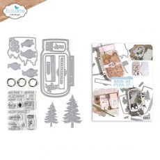 Elizabeth Crafts Mason Jar/Snow Globe Kit Limited Edition
