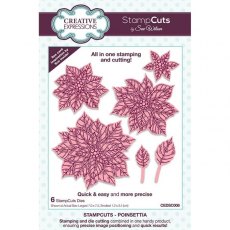 Creative Expressions Sue Wilson Poinsettia StampCuts Die