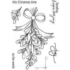 Julie Hickey Designs - Under the Mistletoe Stamp Set JH1050