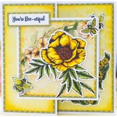 Nature's Garden Bee Youtiful Collection - Stamp & Die- Bee Blooms