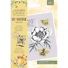 Nature's Garden Bee Youtiful Collection - Stamp & Die- Bee Blooms