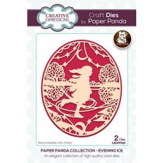 Creative Expressions Paper Panda Evening Ice Craft Die