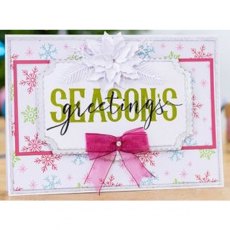 Crafters Companion Brush Lettering Stamp – Season's Greetings