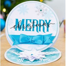 Crafters Companion Brush Lettering Stamp – Merry Christmas