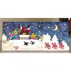 Creative Expressions Paper Cuts Look Out Santa's About Double Edger Craft Die