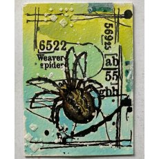 Aall & Create A7 Stamp #551 - Weaver Spider