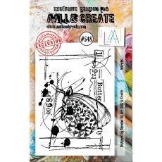 Aall & Create A7 Stamp #548 - Morpho