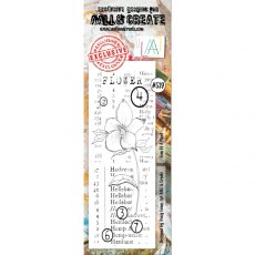 Aall & Create Border Stamp #539 - Gem of a Plant