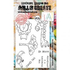 Aall & Create A6 Stamp #526 - Serengeti