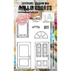 Aall & Create A6 Stamp #525 - Please Enter