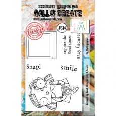 Aall & Create A7 Stamp #514 - The Photographer