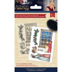 Sara Twas the Night Before Christmas - Acrylic Stamp - Christmas Eve