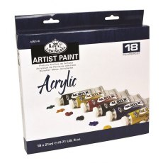 Royal & Langnickel 18 x 21ml Acrylic Paint Set ACR21-18
