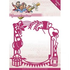 Yvonne Creations Celebrations Party Frame Die Set - Was £10
