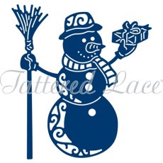 Tattered Lace Festive Snowman Die Set ETL296