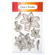 Jane's Doodles Clear Stamp - Lily (JD021)
