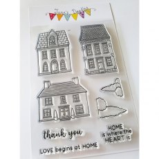 Jane's Doodles Clear Stamp - Home (JD073)