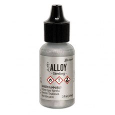 Ranger Tim Holtz Adirondack Alcohol Ink Alloy Sterling 14ml - £4.81 off any 4 Alcohol Inks