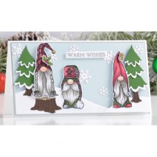 Spellbinders Holiday Gnomes Clear Stamp STP-047