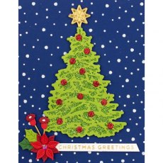 Spellbinders O Christmas Tree Etched Dies  S3-419
