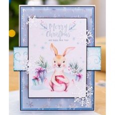 Sara Signature Watercolour Christmas Acrylic Stamp Set - Joyful Wishes