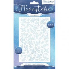 Moonstone Texture Dies - Scattered Holly