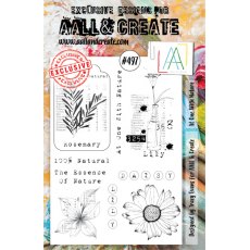 Aall & Create A5 Stamp #497 - At One With Nature