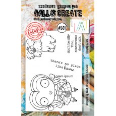 Aall & Create A7 Stamp #501 - Dorothy & Toto