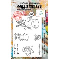Aall & Create A7 Stamp #502 - Mad Tea Party