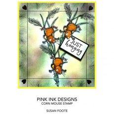 Pink Ink Designs A7 Corn Mouse Clear Stamps Set