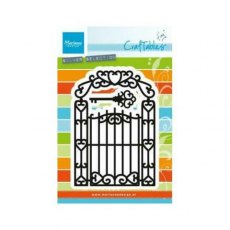 Marianne Design Craftables Cutting Dies & Clear Stamps - Garden Gate CR1304