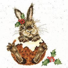 Bothy Threads Little Pudding Hannah Dale Rabbit Counted Cross Stitch Kit XHD90
