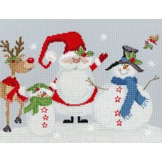 Bothy Threads Snowy Friends Christmas Counted Cross Stitch Kit XKTB2