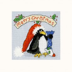 Bothy Threads PPP Please Santa Christmas Card Counted Cross Stitch Kit XMAS33