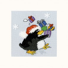 Bothy Threads PPP Presents Christmas Card Counted Cross Stitch Kit XMAS35