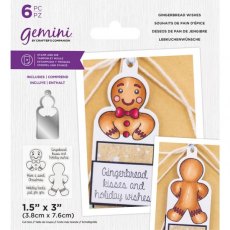 Gemini - Stamp & Die - Gingerbread Wishes