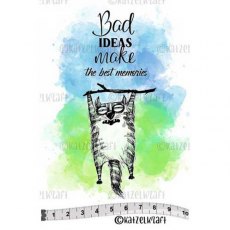 Katzelkraft Unmounted Rubber Stamp - Les Gros Chat 08 Horace – SOLO079