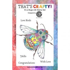 That's Crafty! A5 Clear Stamp Set - It's a Bugs Life TC013