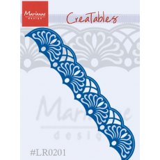 Marianne Designs Creatables Cutting Dies & Clear Stamps - Anja Lace LR0201