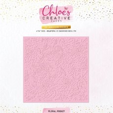 Chloes Creative Cards Floral Frenzy 6x6 Embossing Folder
