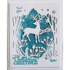 Creative Expressions Paper Cuts Scene Winter Woodland Craft Die