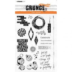 Studio Light Clear Stamp Grunge Collection nr.43 SL-GR-STAMP43 A5