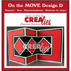Crealies On the MOVE Dies No. 5, Design D CLMOVE05