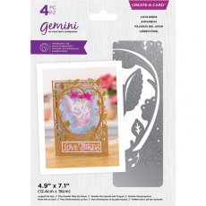 Gemini - Create a Card - Love Birds