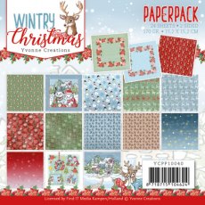Yvonne Creations Wintery Christmas Paper Pack
