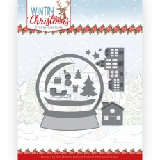 Yvonne Creations Wintery Christmas - Snowman in Snowglobe Die
